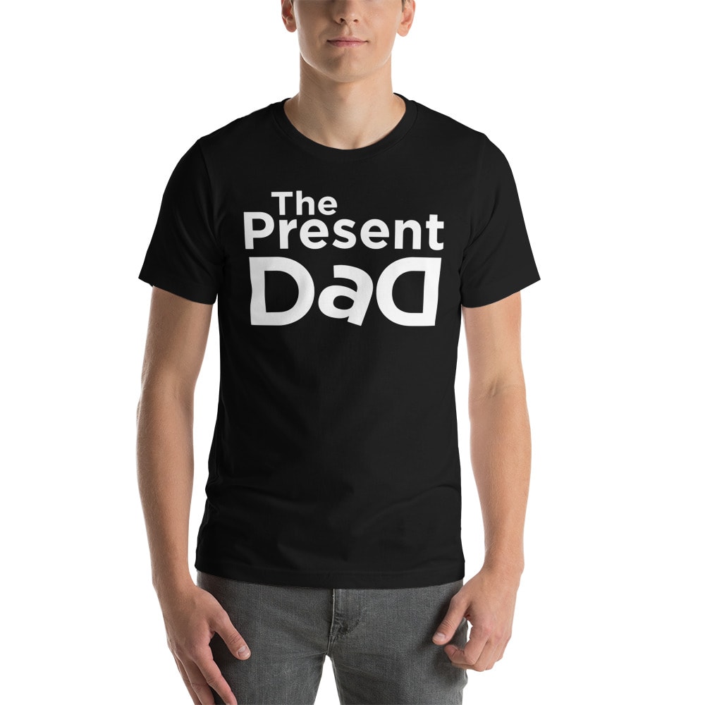 The Present Dad by George Jones T-Shirt, White Logo