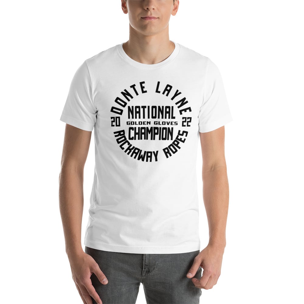 Donte Layne Rockway Ropes 2022 T-Shirt, Black Logo