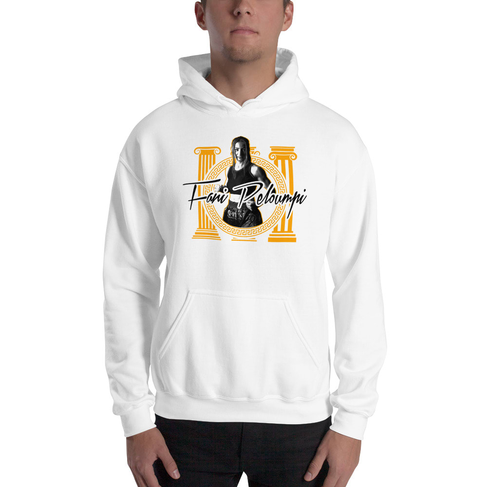 "Warrior Princess" Fani Peloumpi Hoodie, Black Logo