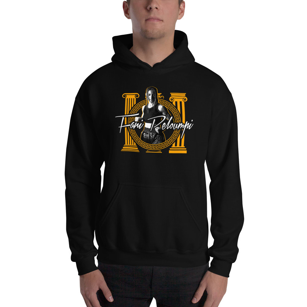 "Warrior Princess" Fani Peloumpi Hoodie, White Logo