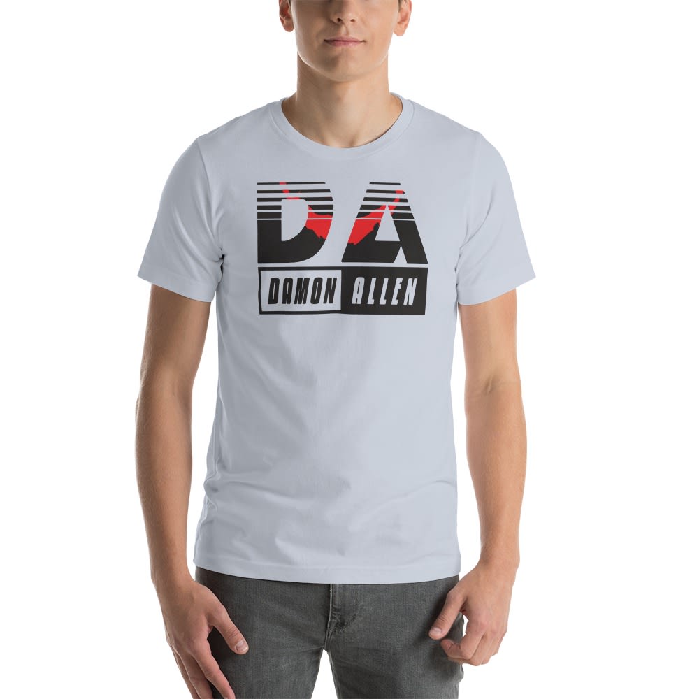Damon Allen T-shirt, Dark Logo with Red