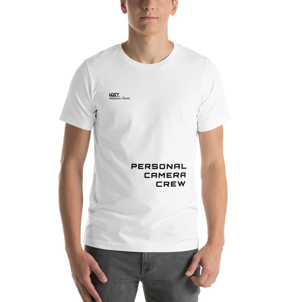 WDSY Productions by MAWI, 'Camera Crew' Men's Tee