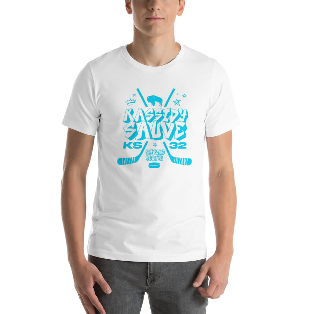 "KS 32 Beauts" by Kassidy Sauve - Shirt, Blue Logo