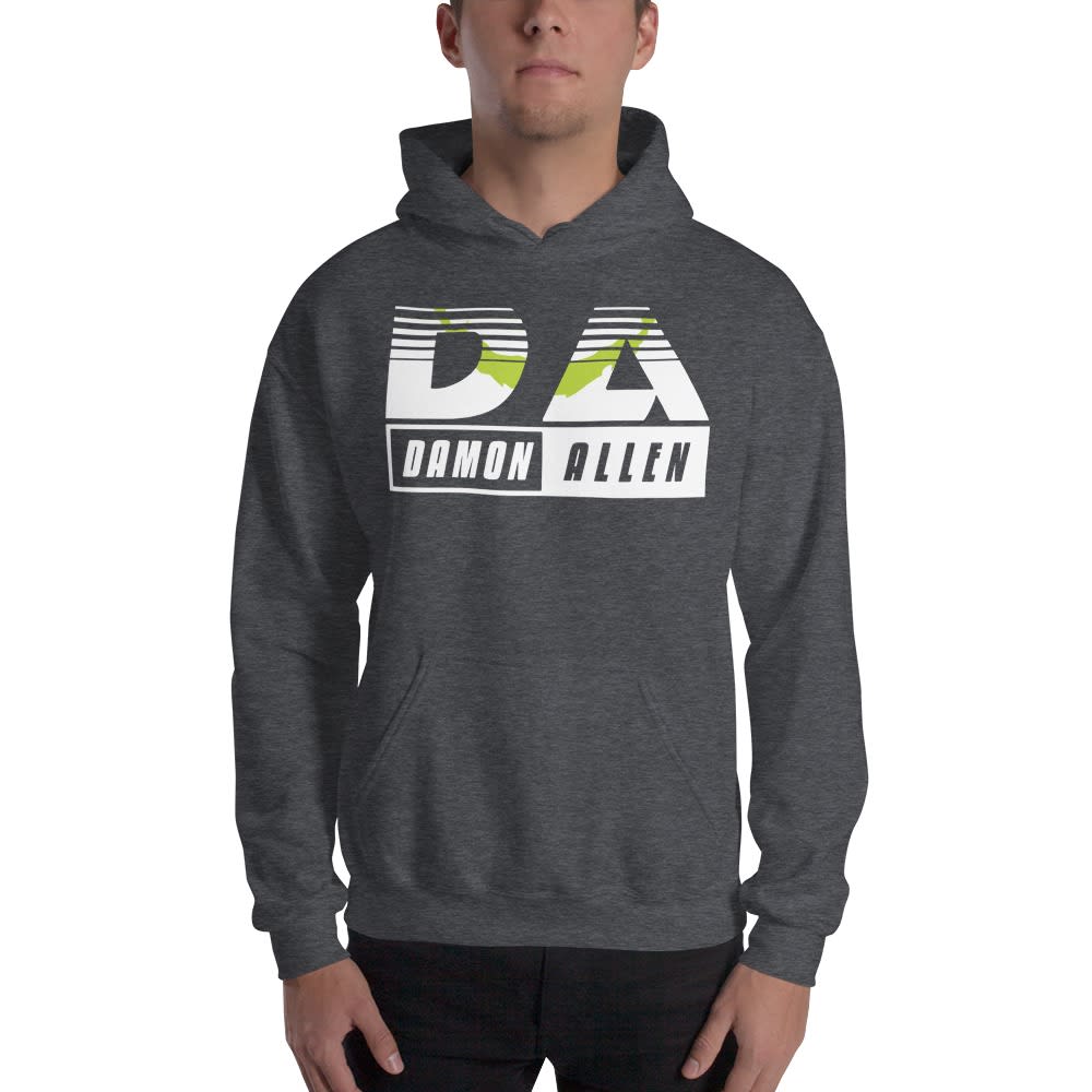 Damon Allen ’s Hoodies, Light Logo with Green