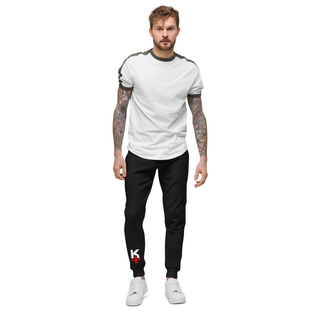 KT by Kenny Thomas Jogger, White and Red Logo