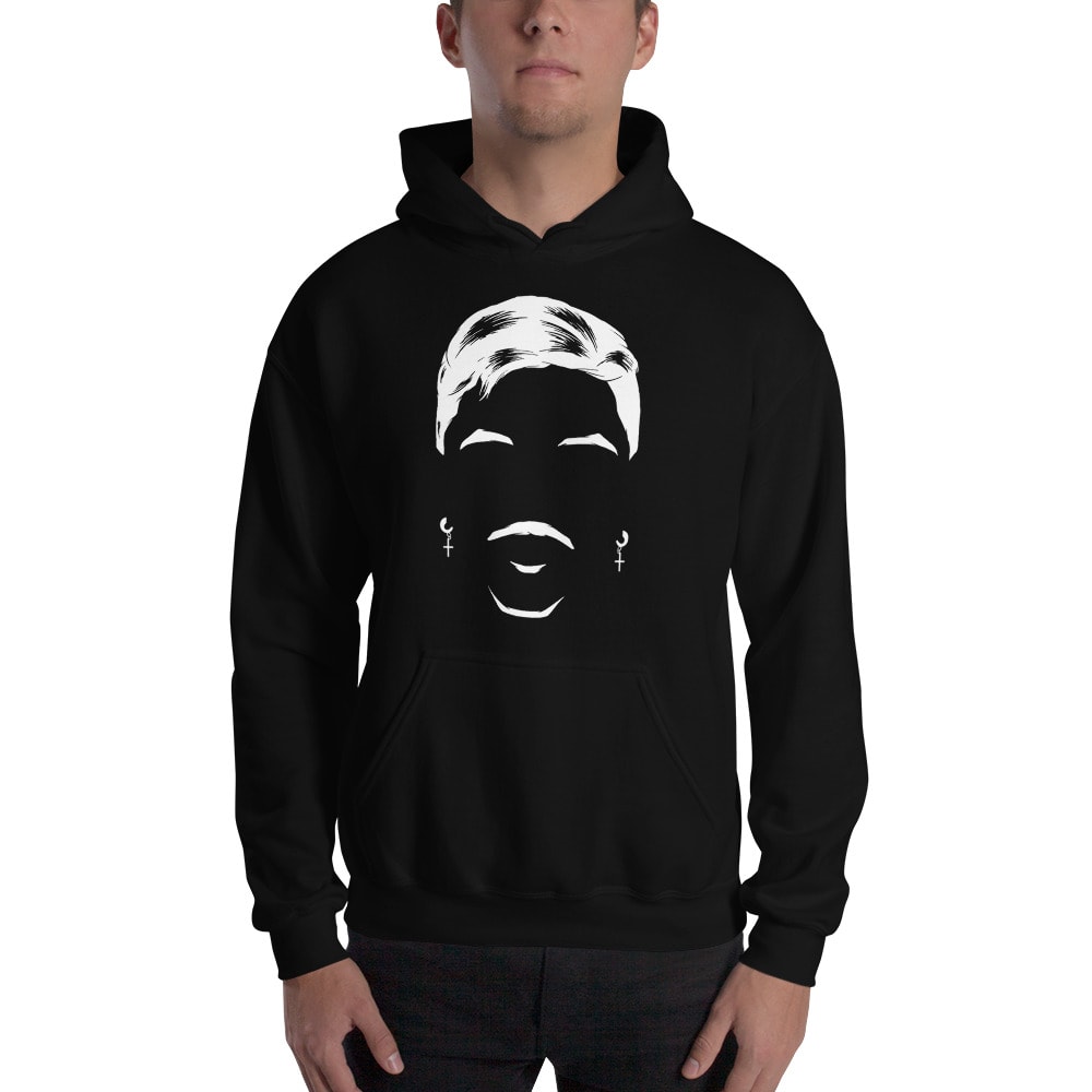 LIMITED EDITION Andy Borregales Hoodie, White Logo