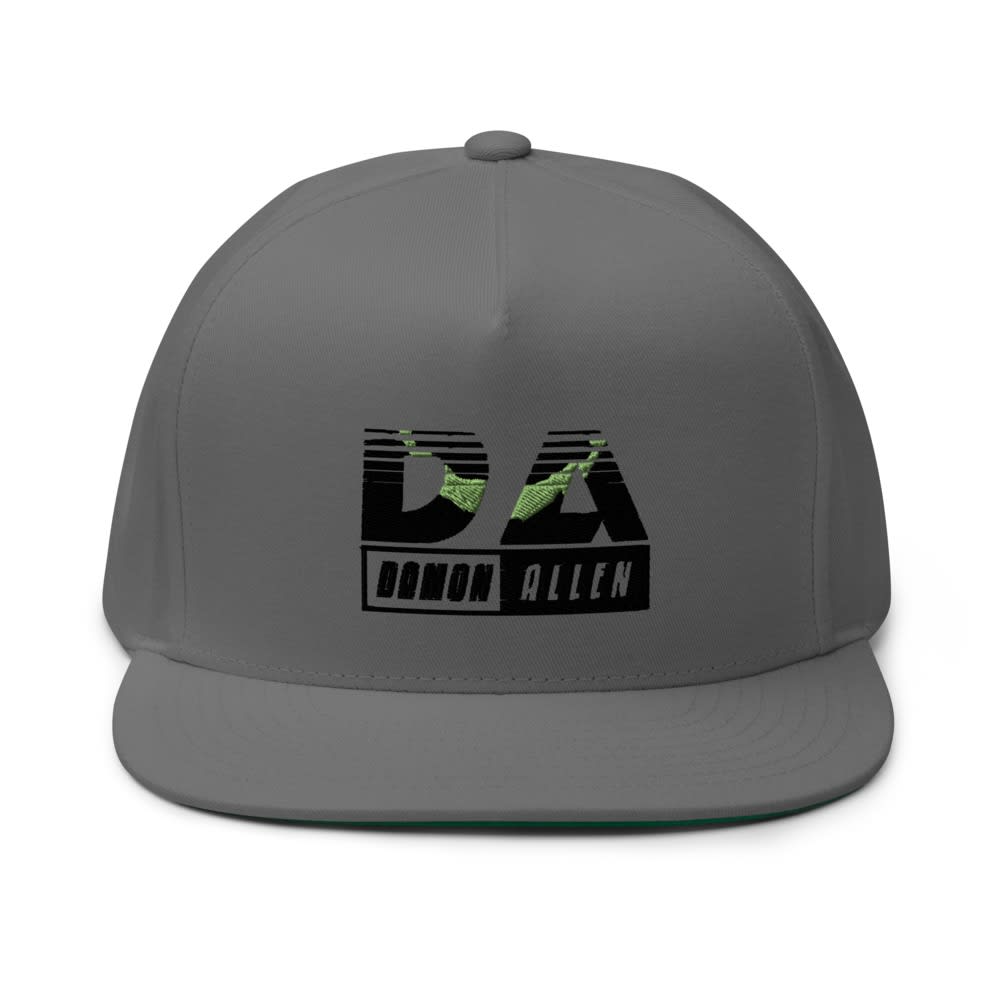 Damon Allen Hat, Dark Logo with Green