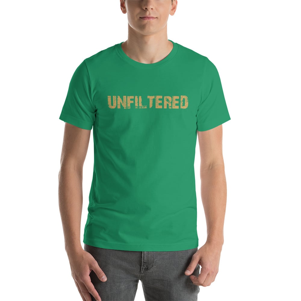 Unfiltered, T-Shirt (Gold Logo)