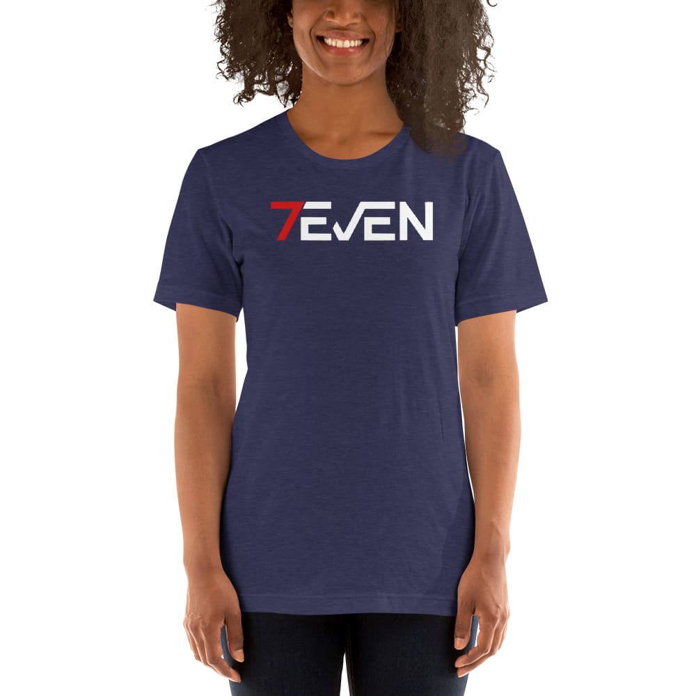  Seven Even by Lord R’moni Women's T-Shirt, White Logo