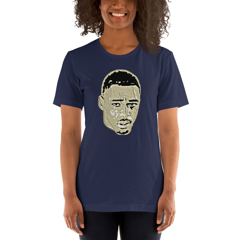 The Face of Roney Hines, Custom Portrait, Gold, Women's T-Shirt