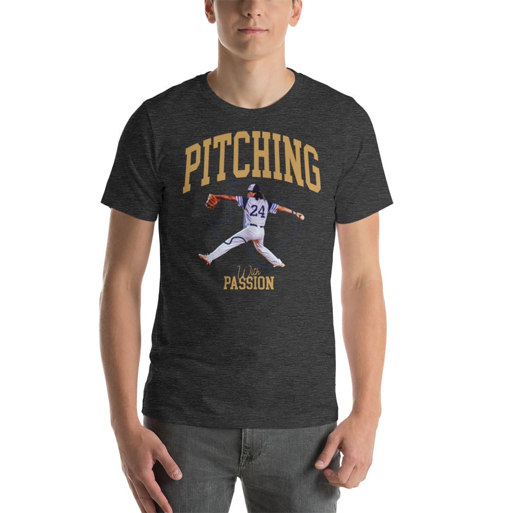 Pitching was Passion by Zachary Love T-Shirt