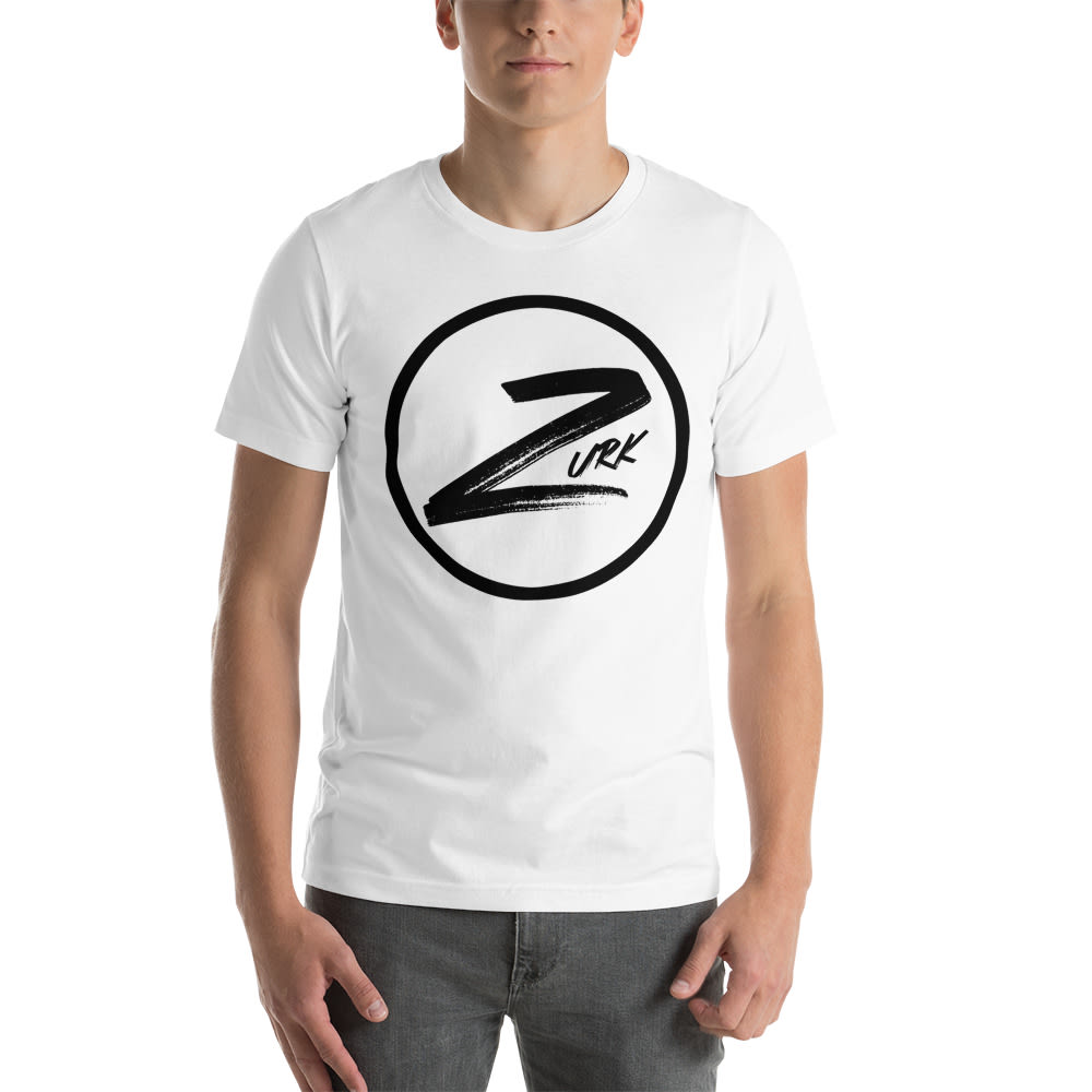 Zurk Isaiah Jones T-Shirt, Black Logo