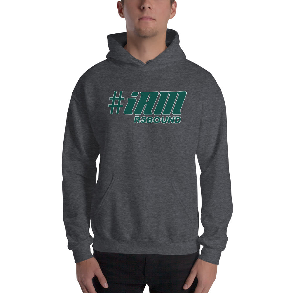 #iAM R3BOUND by Trudy Walker Hoodie, Green Logo