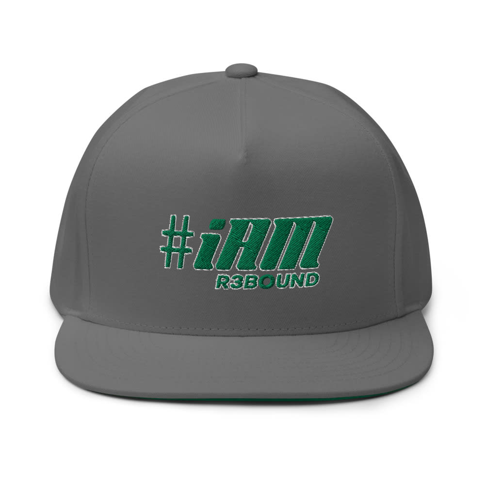  #iAM R3BOUND by Trudy Walker Hat, Green Logo