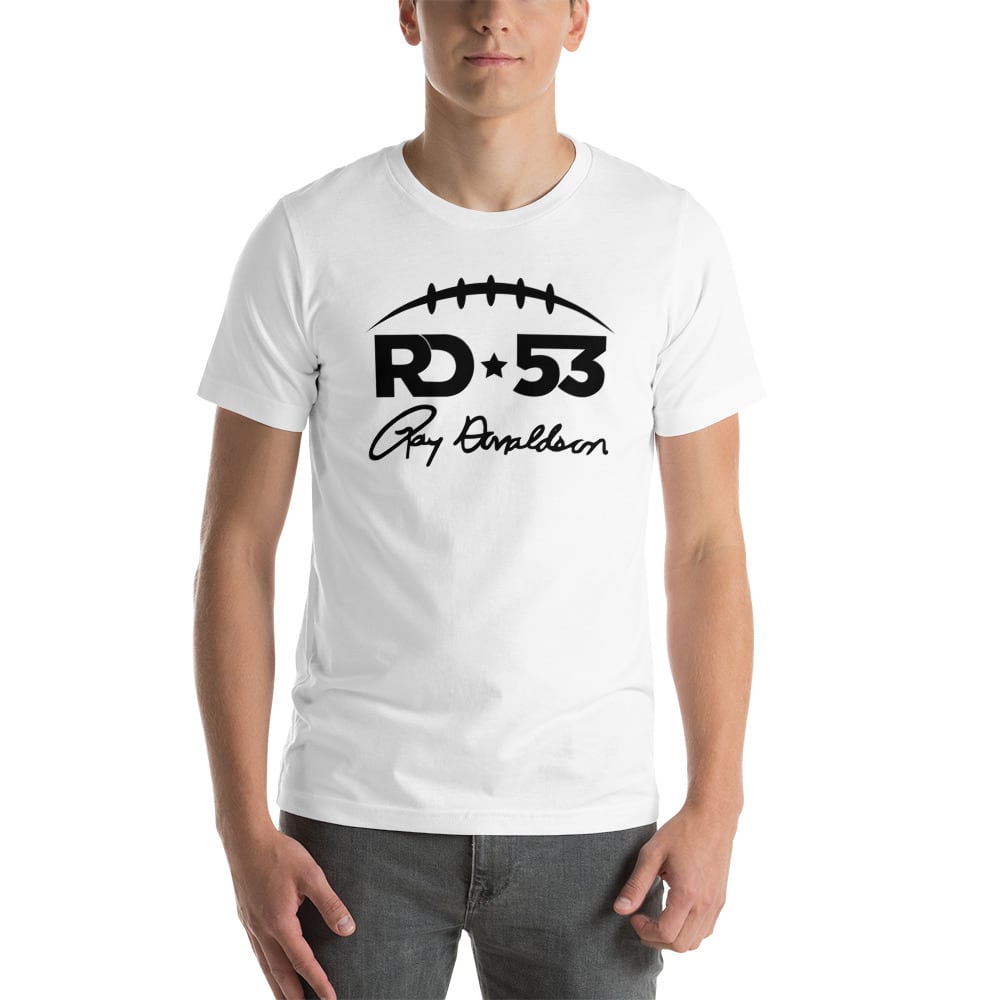 RD 53 Ray Donaldson T-Shirt, Black Logo