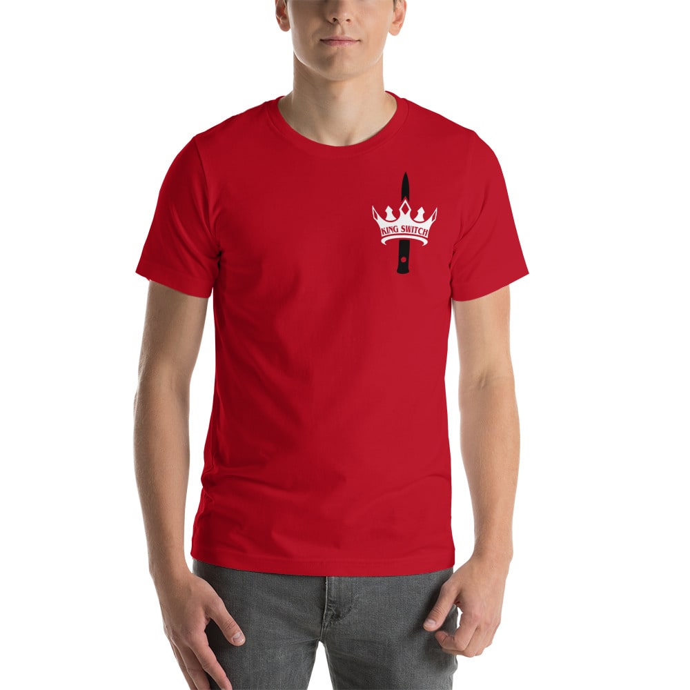 Jay White "King Switch" by MAWI, Tee, Red