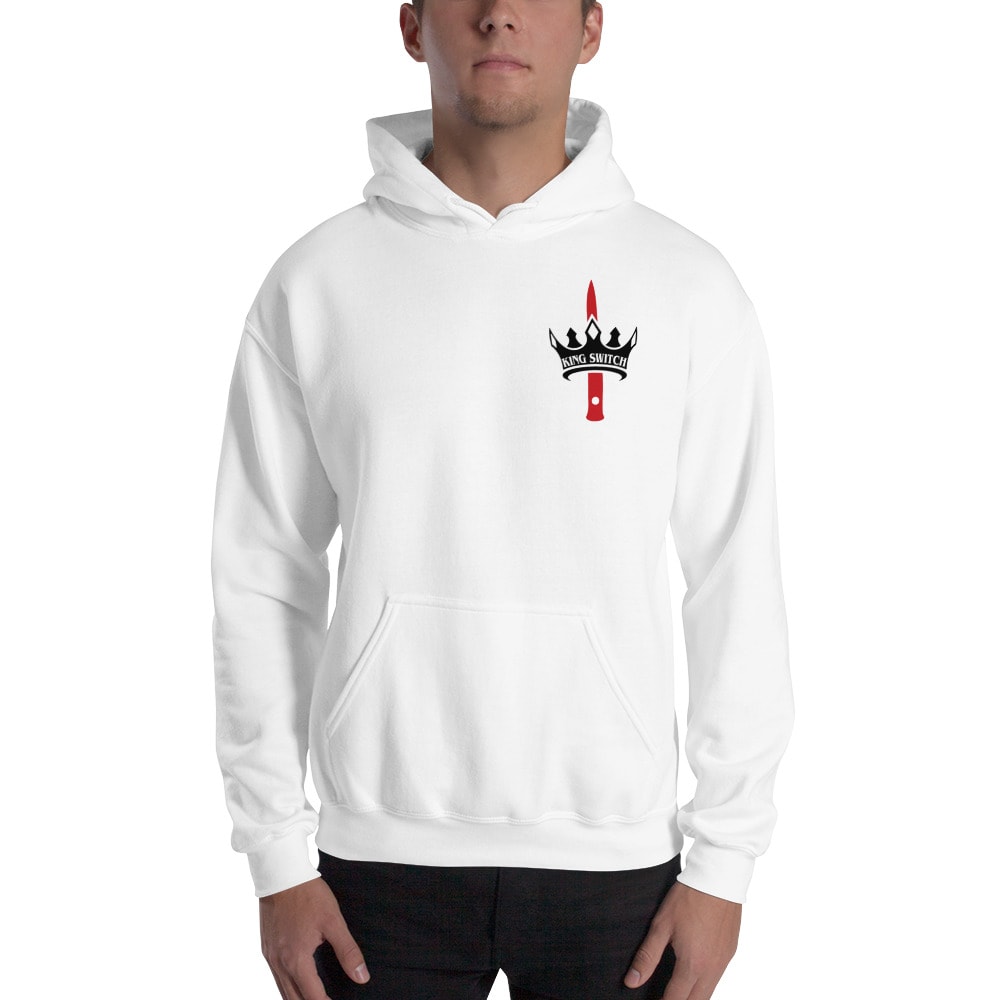 Jay White "King Switch" by MAWI, Hoodie, White