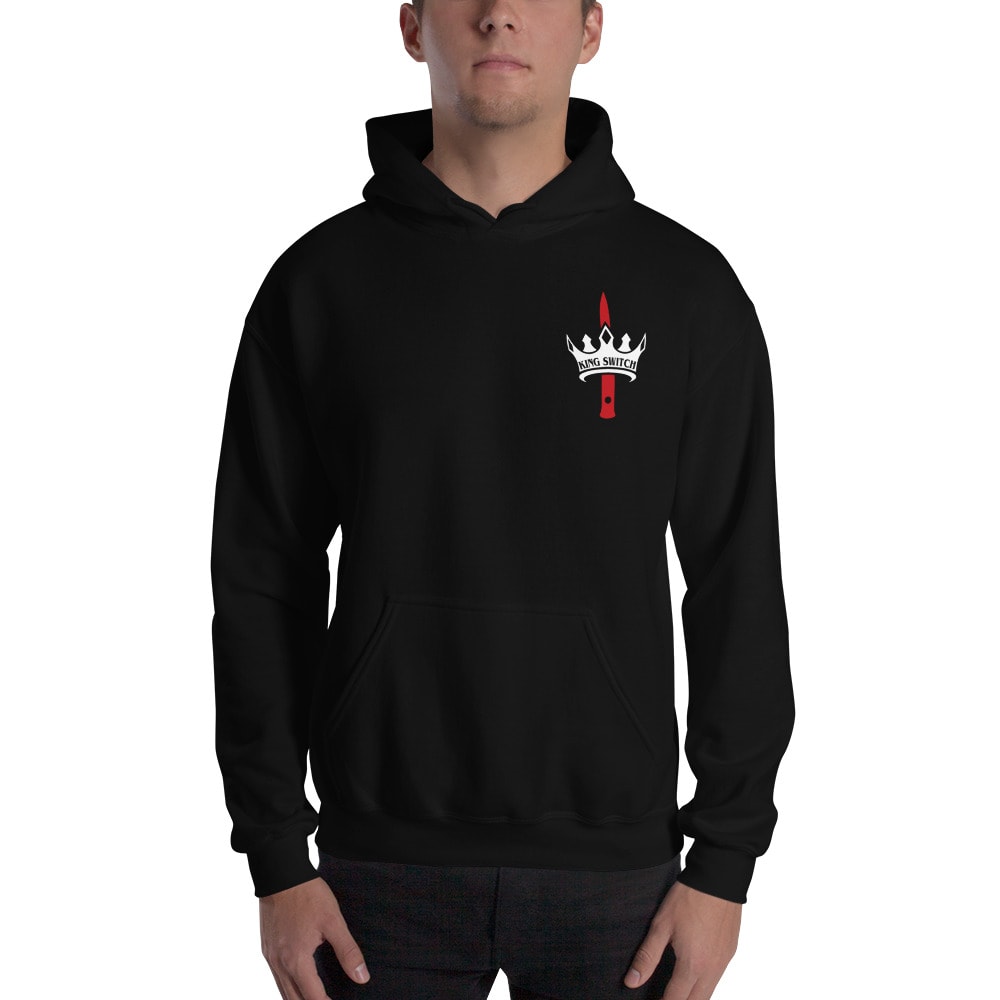 Jay White "King Switch" by MAWI, Hoodie, Black