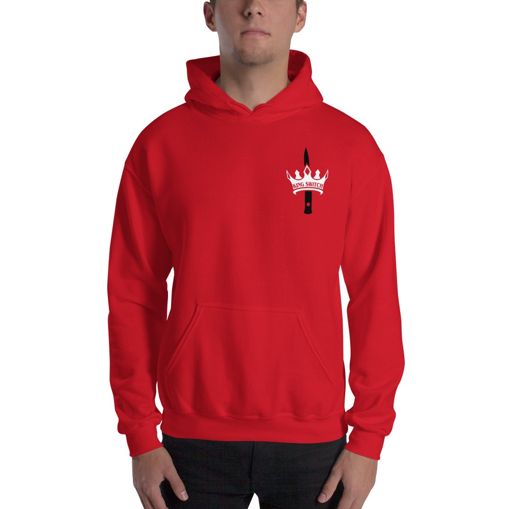 Jay White "King Switch" by MAWI, Hoodie, Red