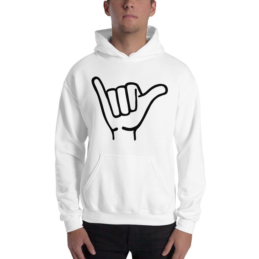 "HC18" by Hailey Coll Hoodie, Black Logo