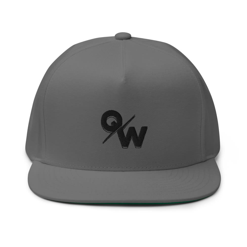 "QW" by Quincey Williams Hat, Black Logo
