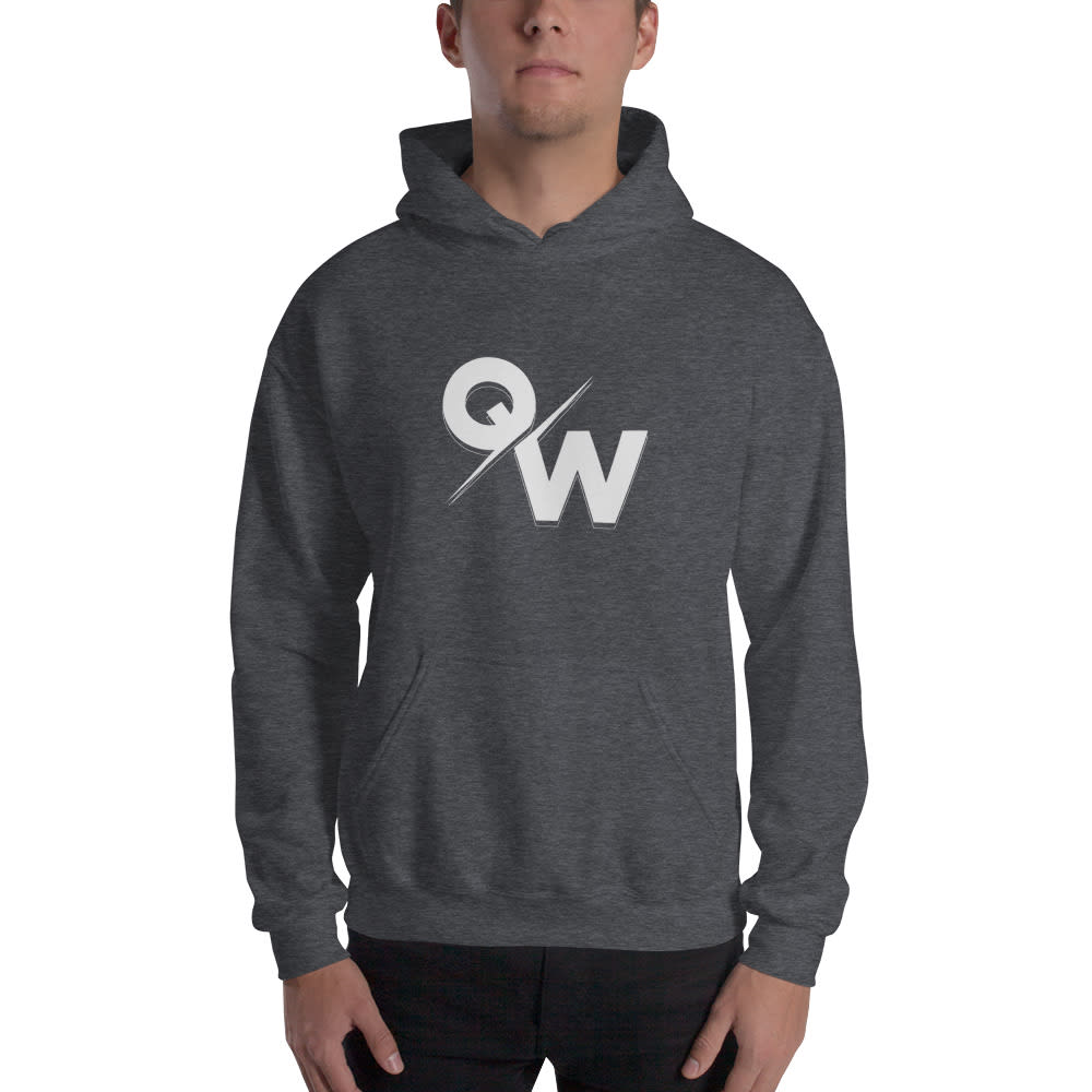 "QW" by Quincey Williams Hoodie, White Logo