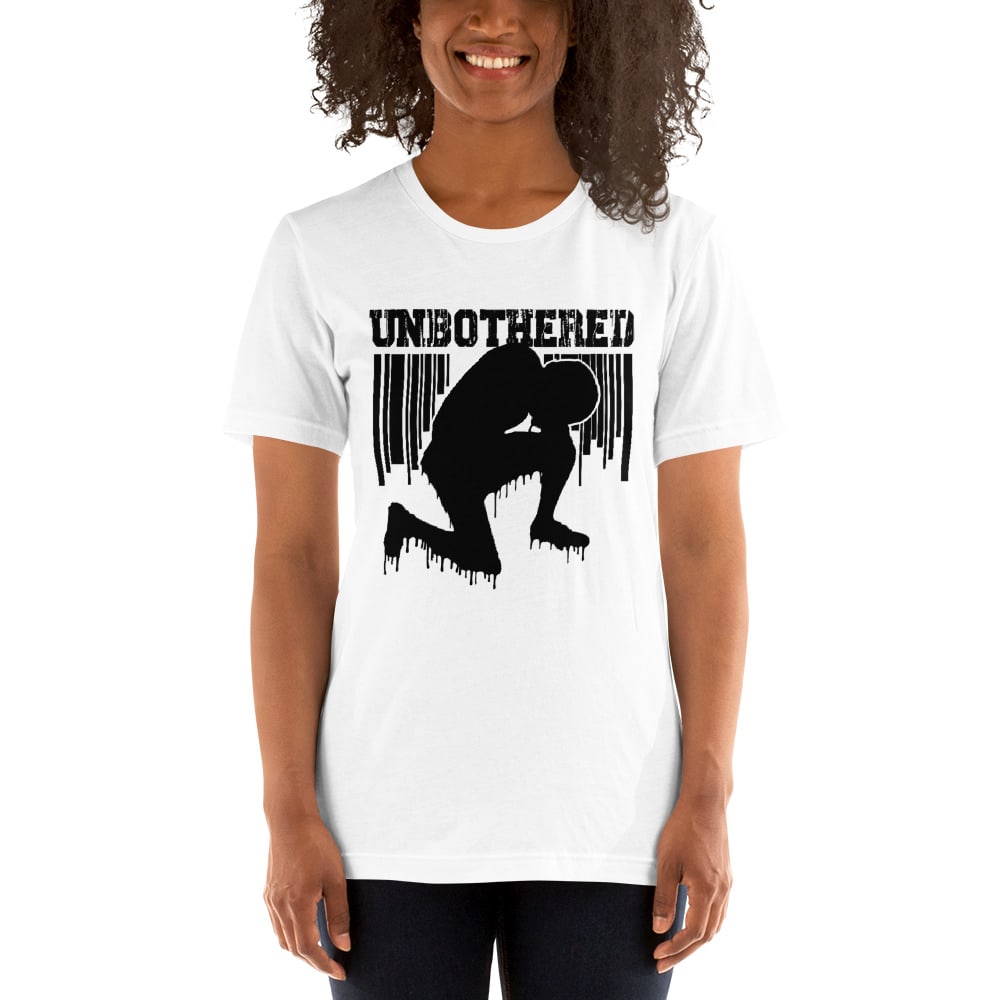  Unbothered Joshua Washington Women's T-Shirt, Black Logo