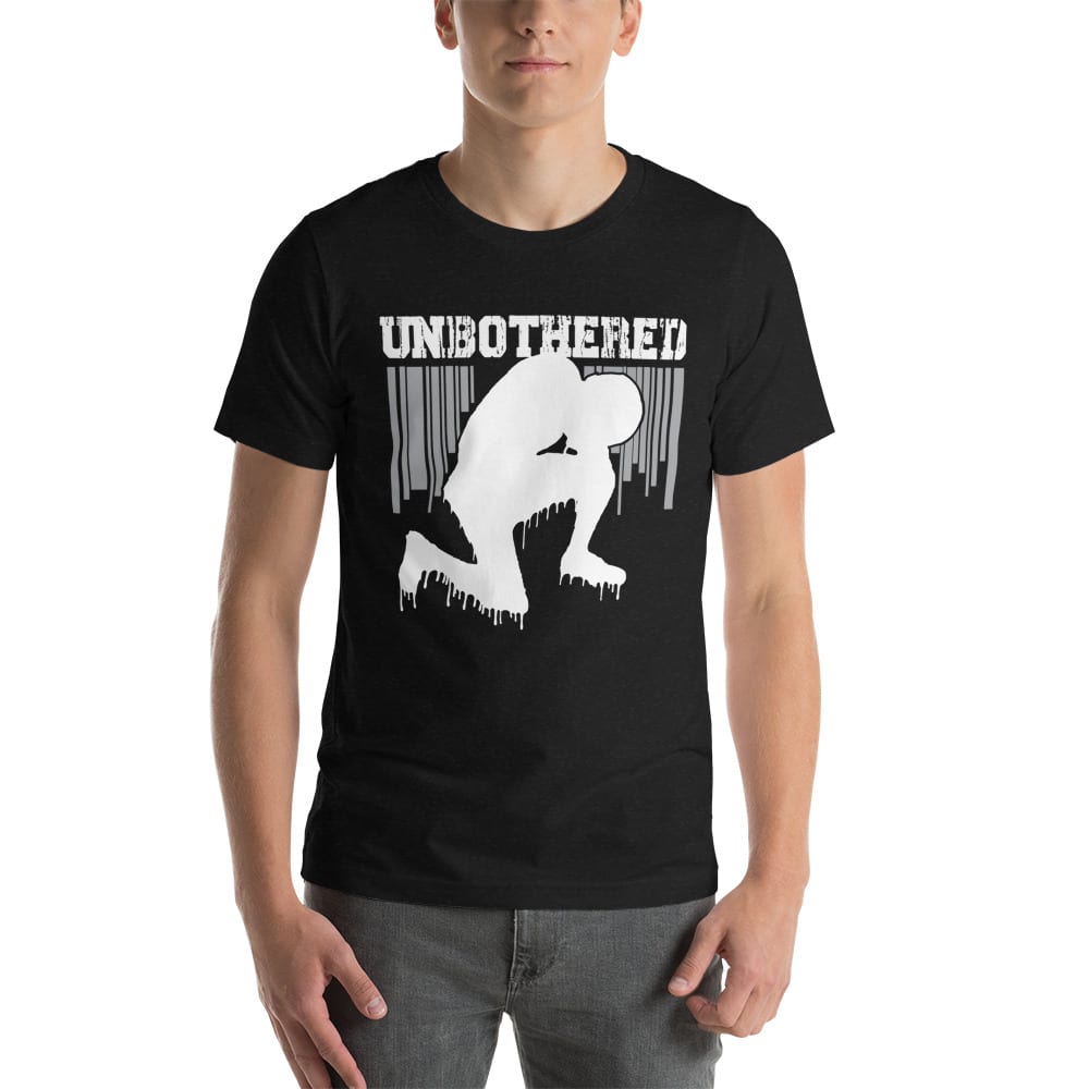 Unbothered Joshua Washington T-Shirt, Black Logo