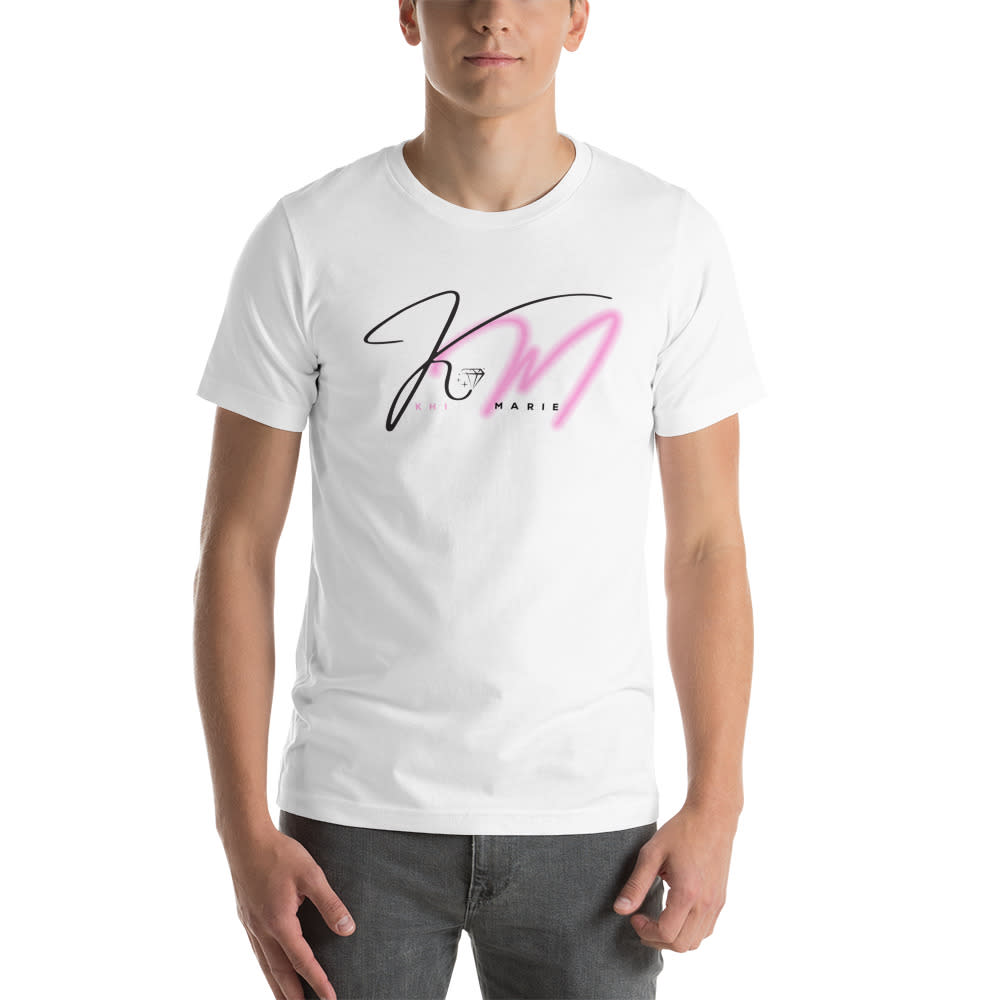 "KM" by Makhi Falkquay Shirt, Black Logo