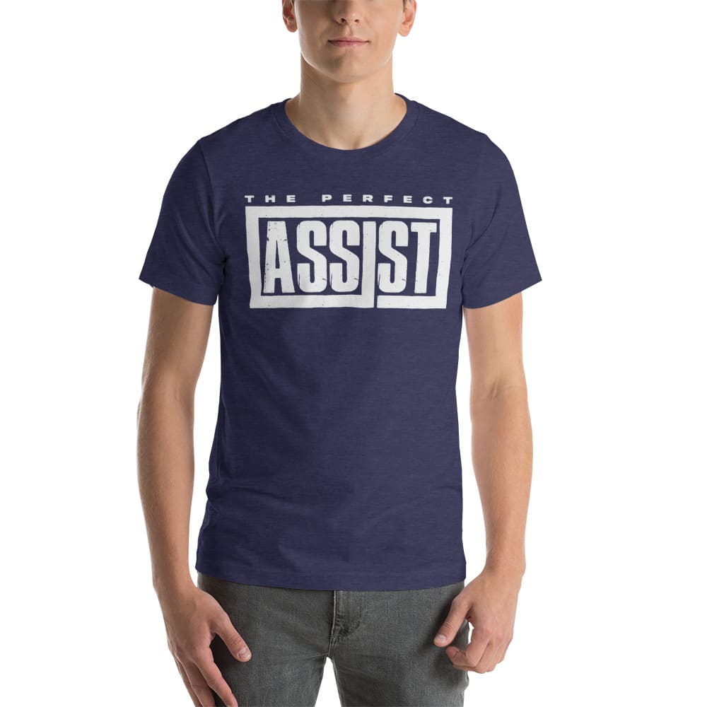 Perfect ASSIST PeeWee Harrison Unisex Tee (White)
