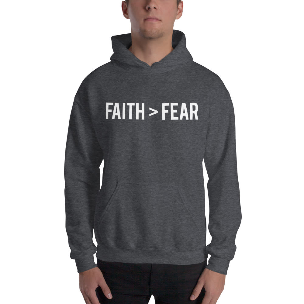 Faith Fear Cecelia Ossi Unisex Hoodie(White)