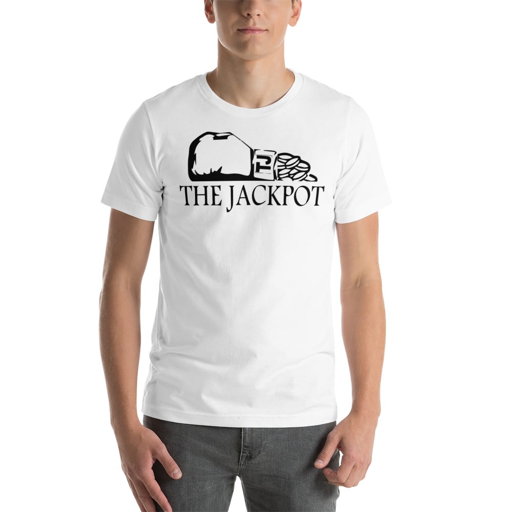 TJ "The Jackpot", Men's T-Shirt, Black Logo