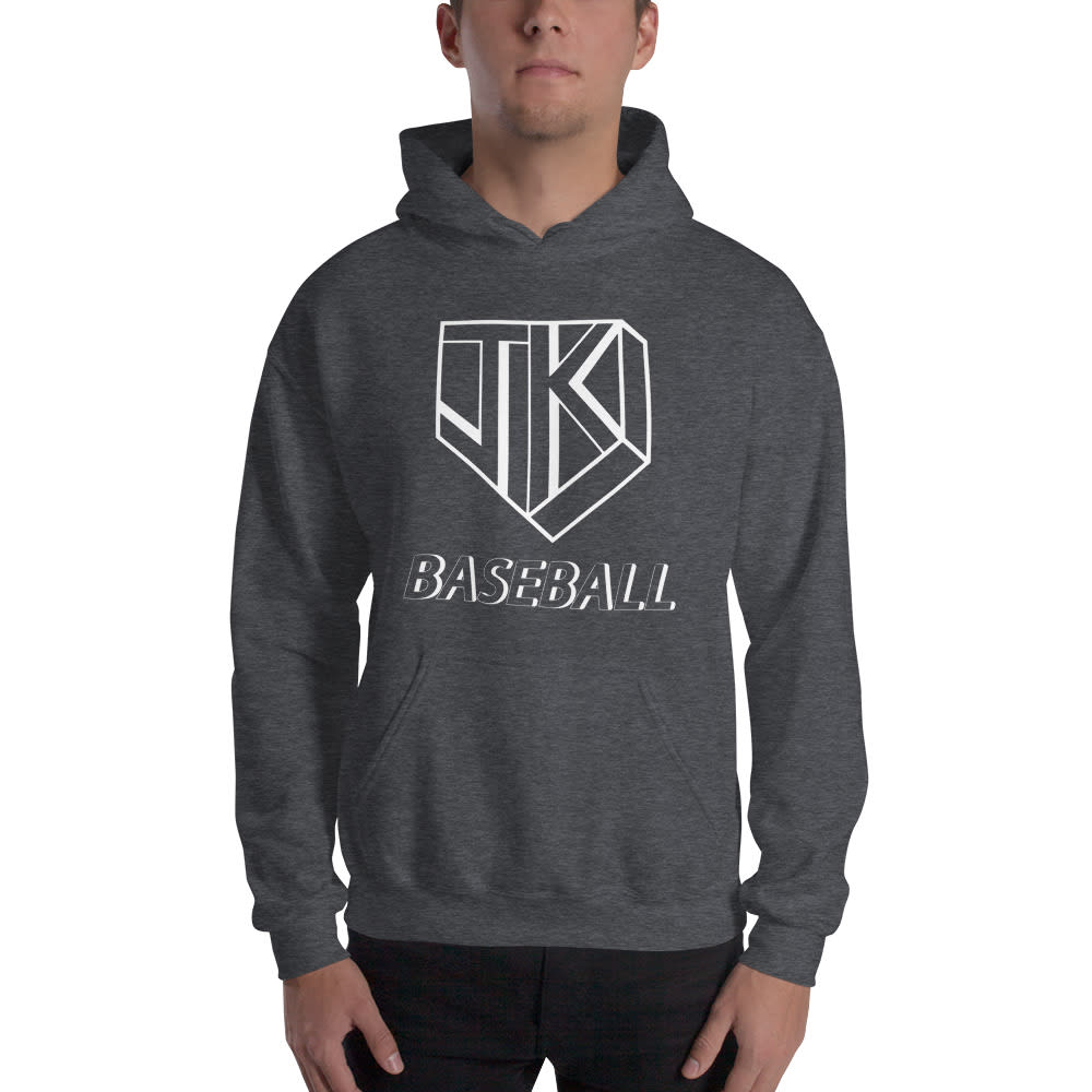 JK Baseball Jason Karnuth Hoodie, White Logo