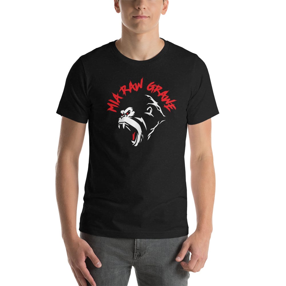 Mia Raw Grawe T-Shirt, Red Logo