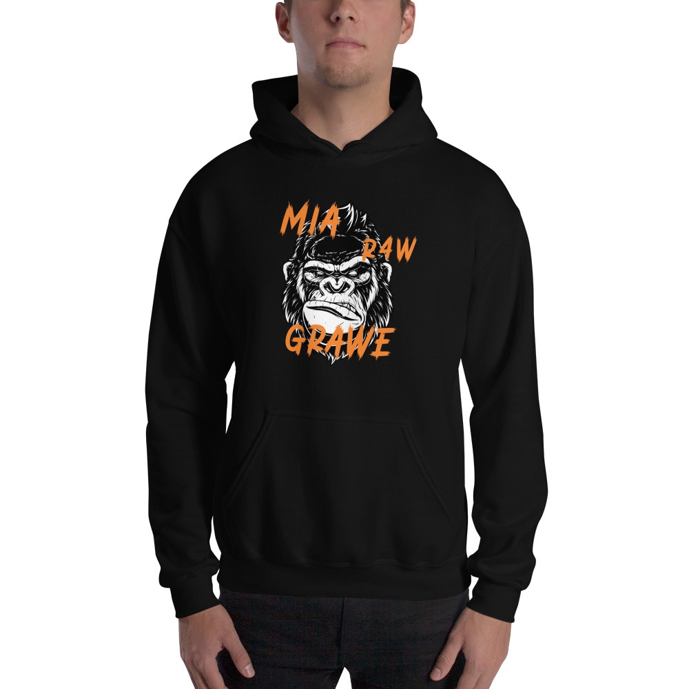 R4W Mia Grawe Hoodie, Orange Logo