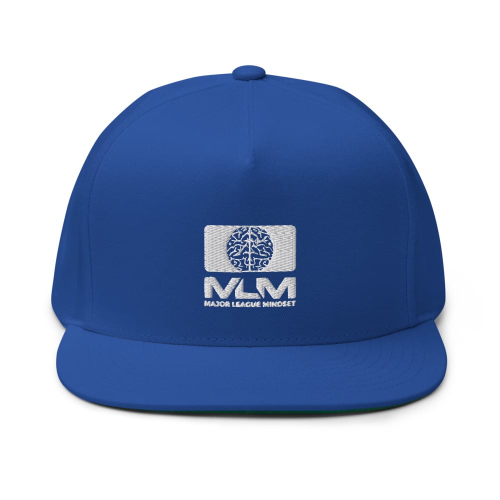 "MLM" by Brandon Guyer Hat, White Logo
