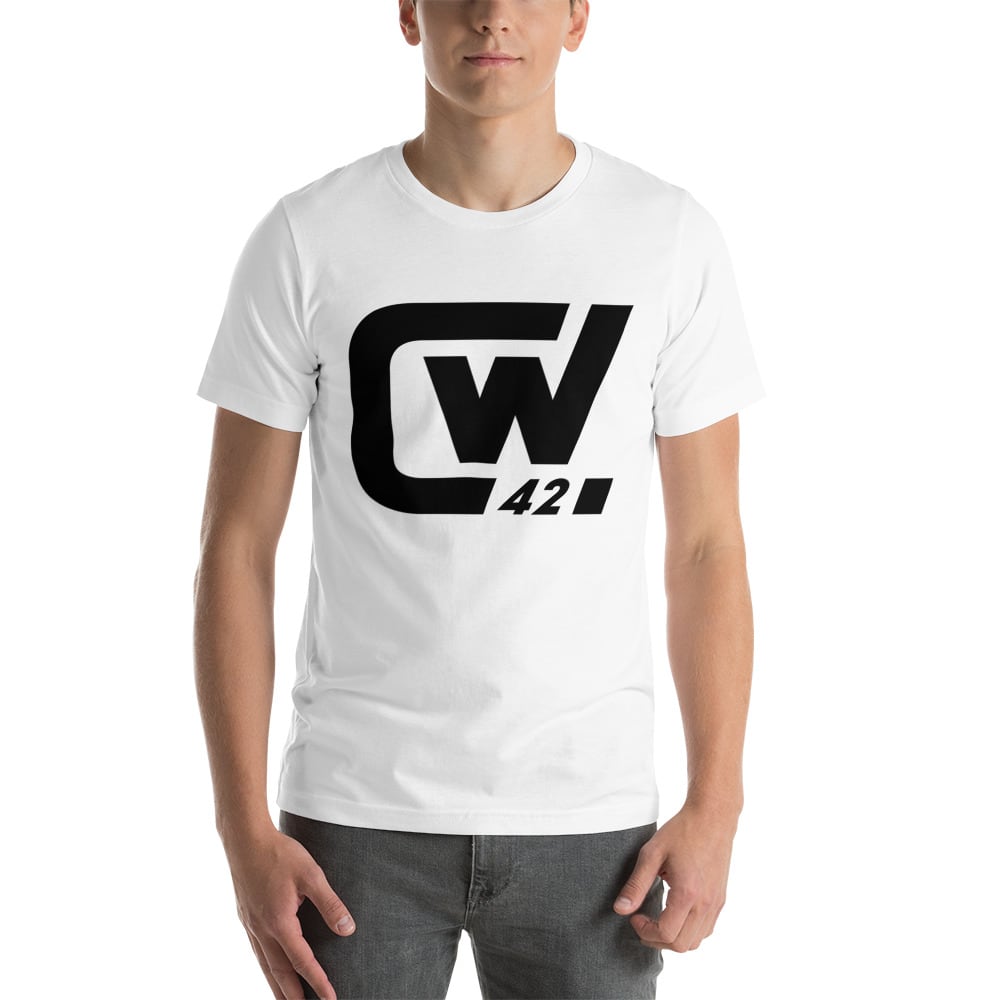 "CW 42" by Chris Warren Shirt, Black Logo