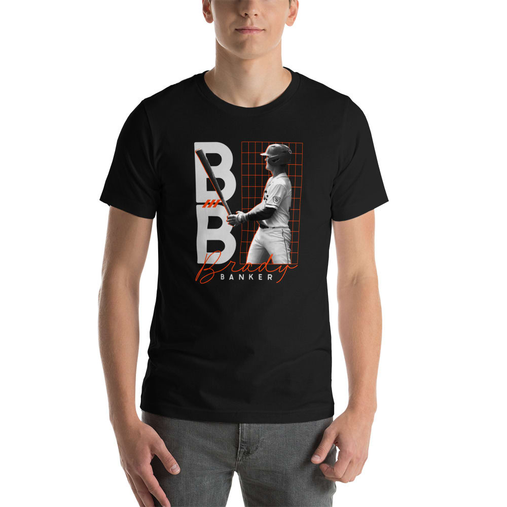 "BB" by Brady Banker Shirt, White Logo