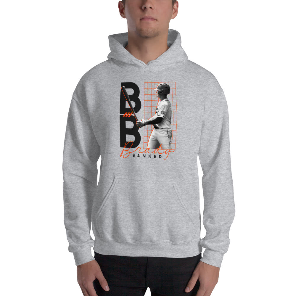 "BB" by Brady Banker Hoodie, Black Logo