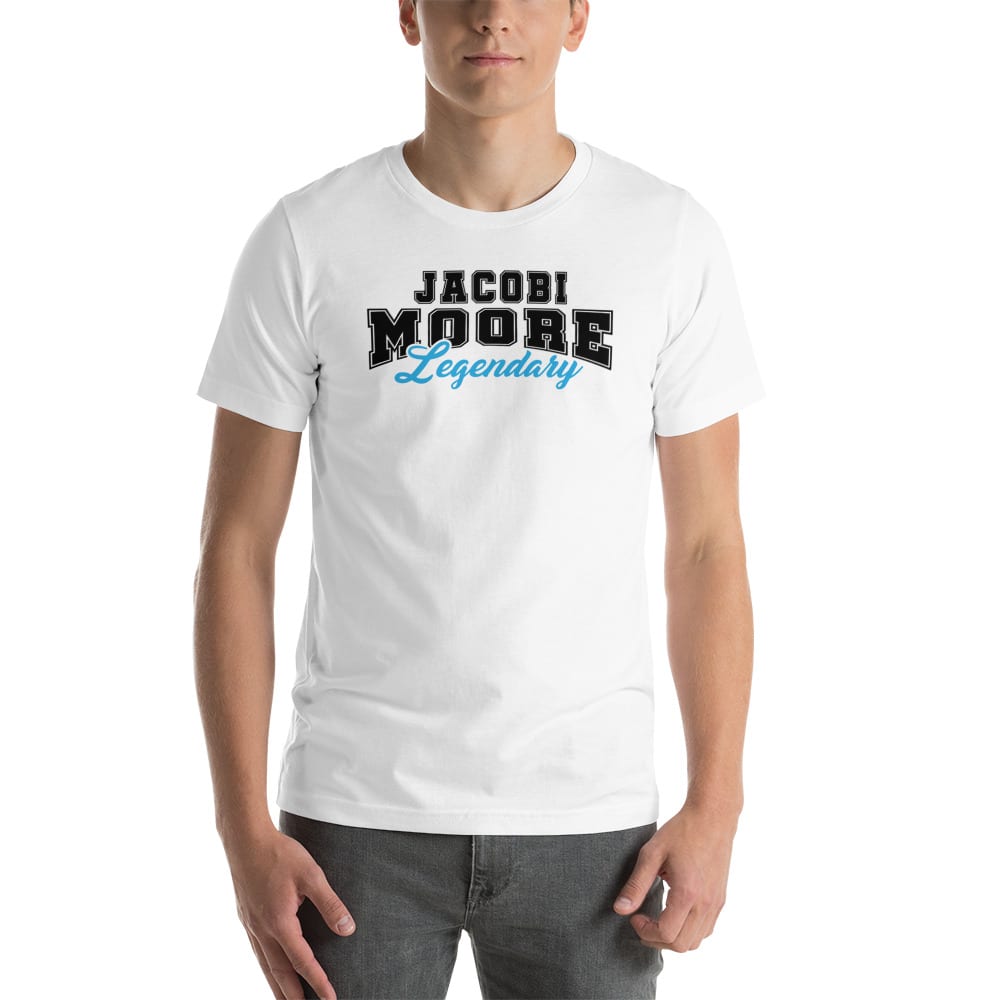 JM Legendary V#2 Jacobi Moore T-Shirt, Black Logo