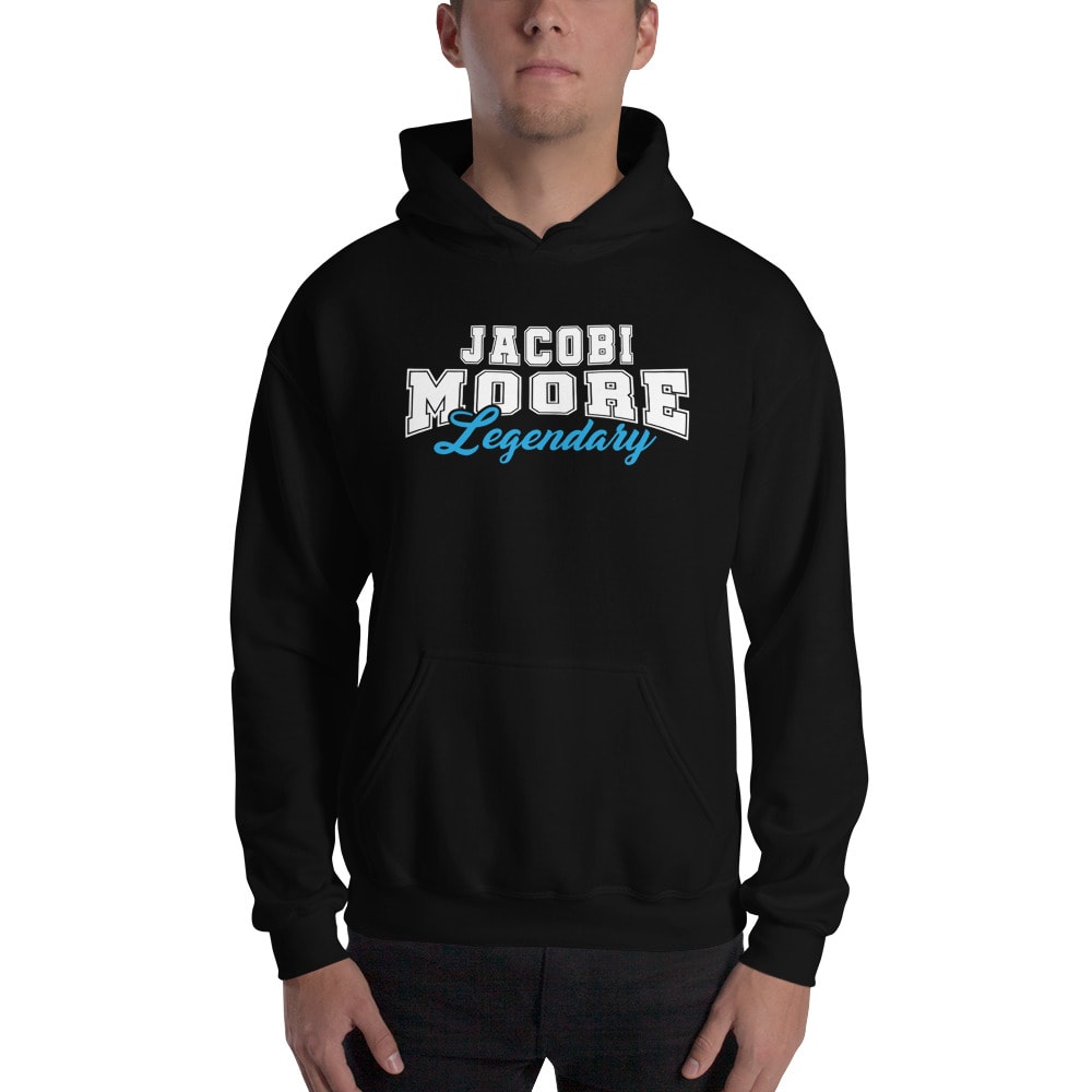 JM Legendary V#2 Jacobi Moore Hoodie, White Log