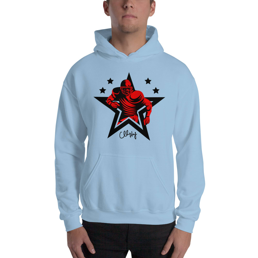 Charles Haley, Unisex Dark Logo Hoodie
