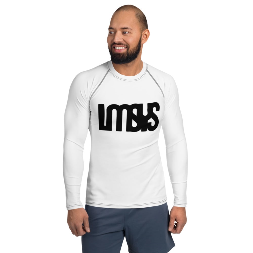 LMSYS Drew Moemeka Men's Compression Fit, Black Logo