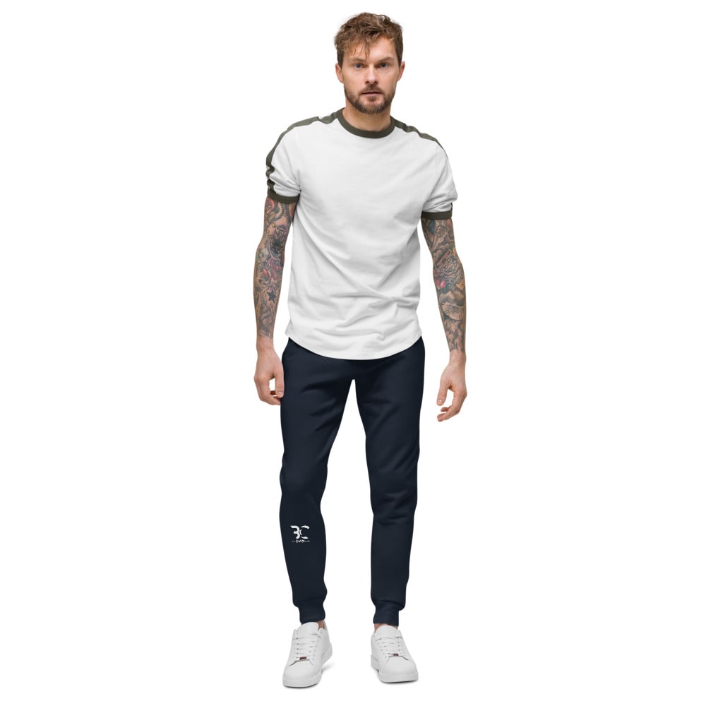 Bryan “Chary” Chevalier Jogger, White Logo
