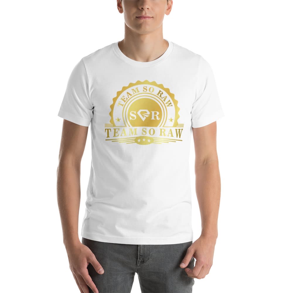 Team So Raw by Mike Spencer T-shirt, Gold Logo