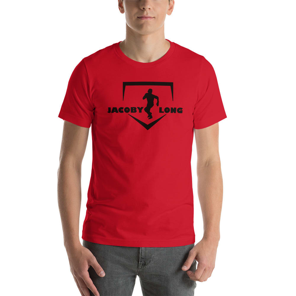 Jacoby Long T-Shirt, with Plate, Black Logo