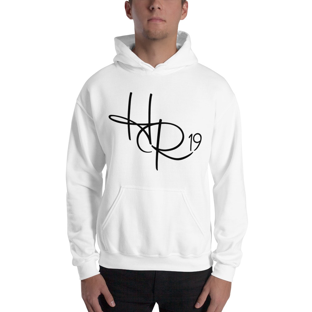 "HR19" by Hope Rose Hoodie, Black Logo