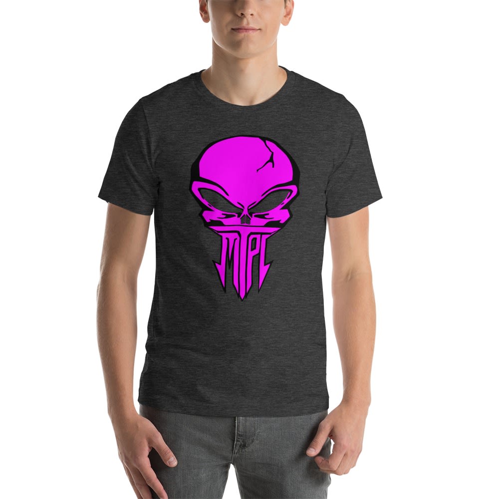 The Punisher by zo Conde T-shirt, Pink Logo