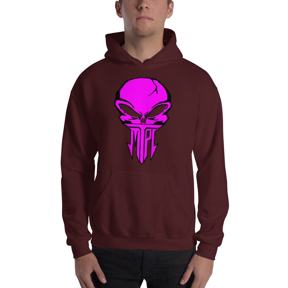 The Punisher by zo Conde Hoodie, Pink Logo