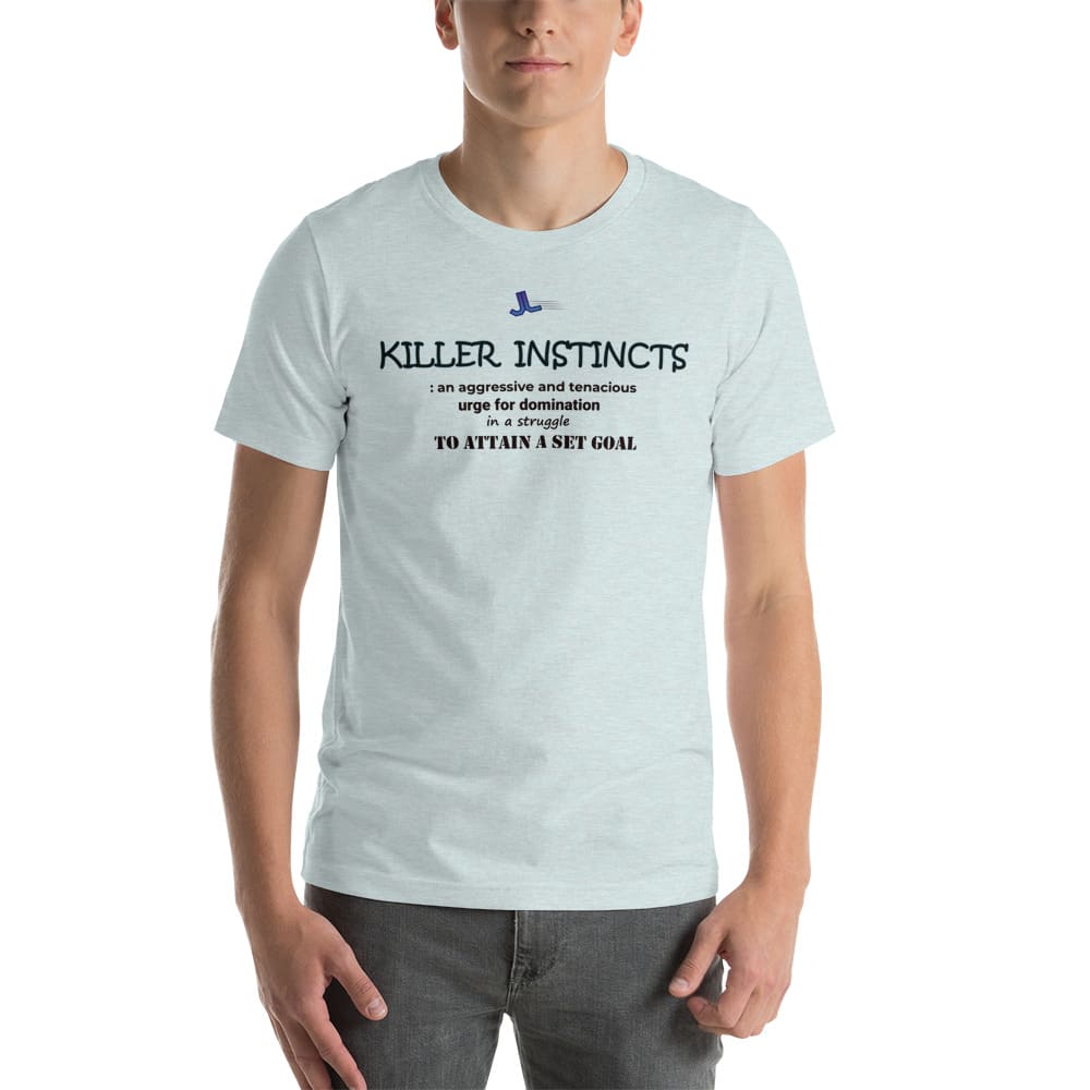 Jacoby Long T-Shirt, Killer Instincts, Black Letters